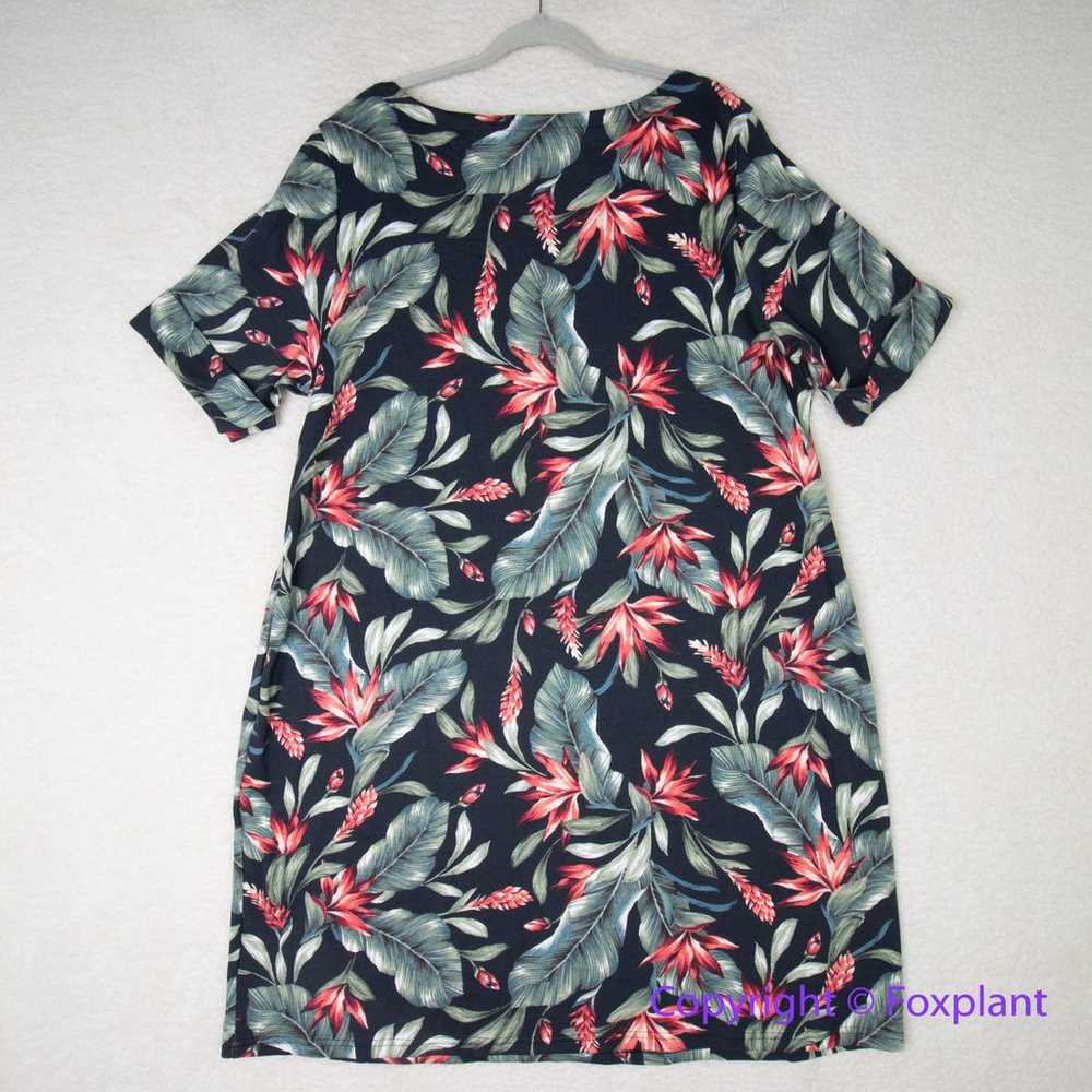 Karen Scott Sport Womens Plus Floral Mini T-Shirt… - image 8