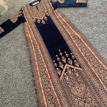 palestinian thobe falahi thoub dress