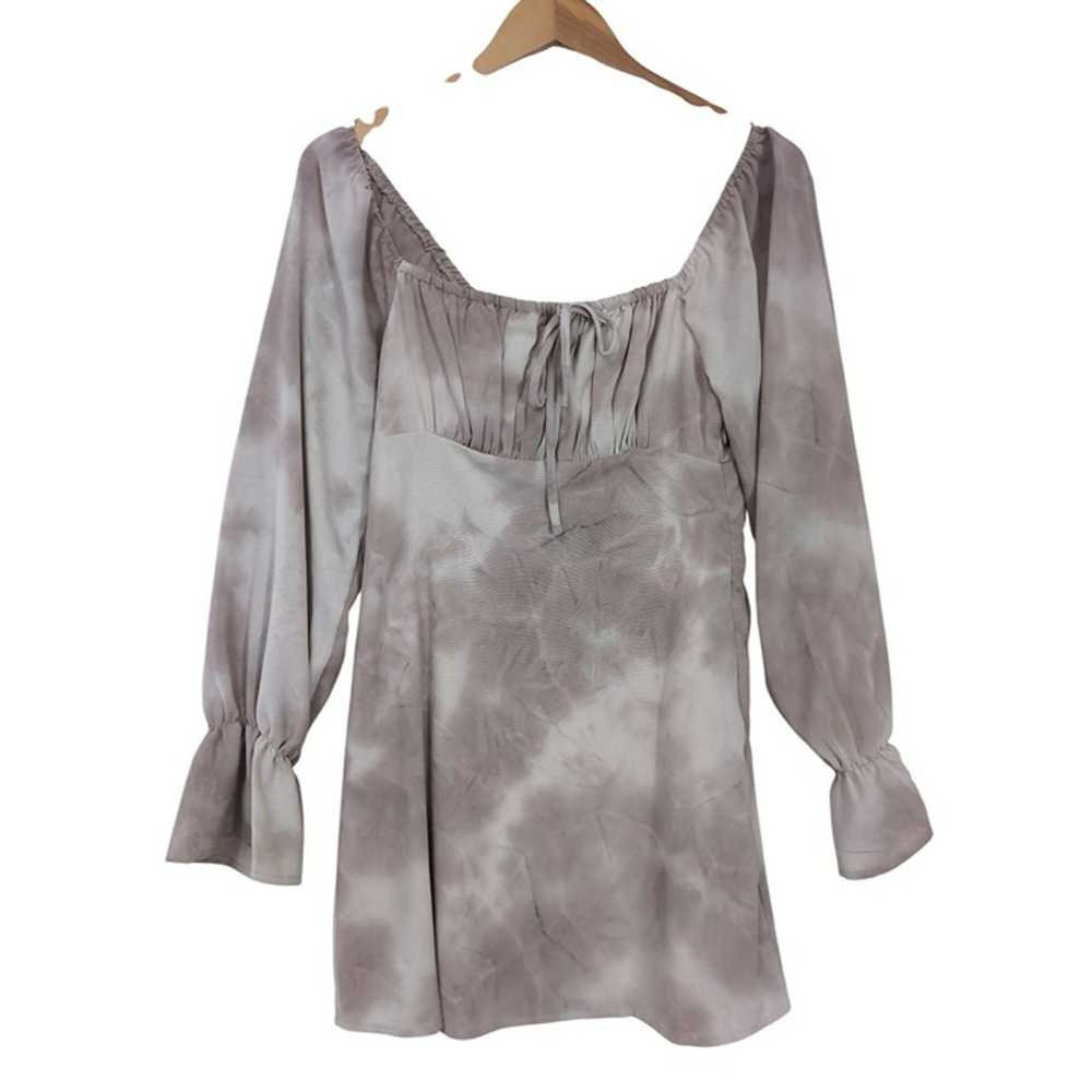 Altard State Babydoll Mini Dress Womens S Tie-Dye… - image 1