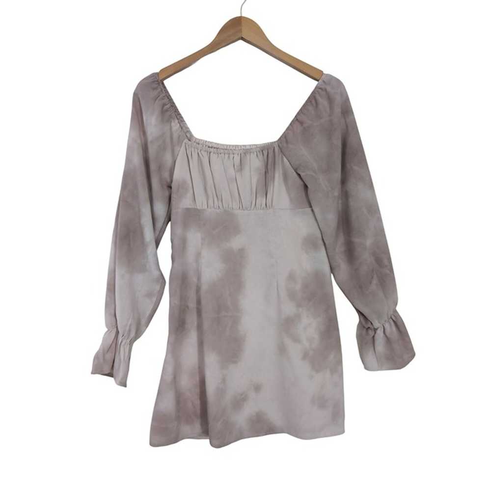 Altard State Babydoll Mini Dress Womens S Tie-Dye… - image 4