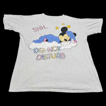 Disney × Tee Shirt × Vintage Vintage 90s Mickey M… - image 1