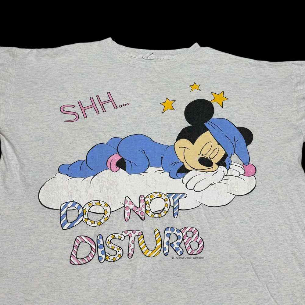 Disney × Tee Shirt × Vintage Vintage 90s Mickey M… - image 2