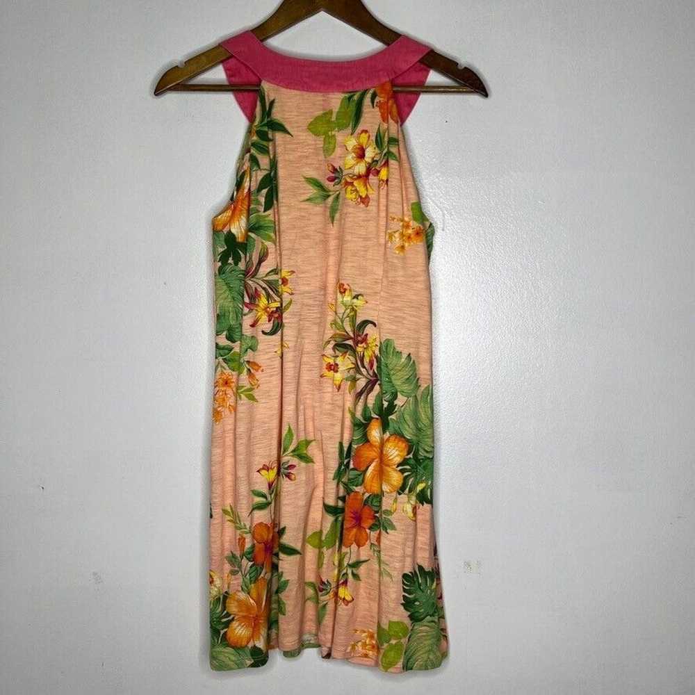 Tommy Bahama Women's Tropical Floral Dress M Pink… - image 7