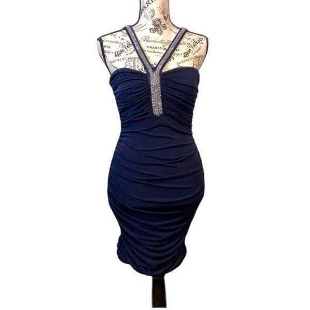 Trixxi Blue Occassion Dress Medium - image 1