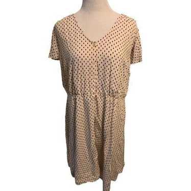 NWOT Lane Bryant Cream Dress Sz 20