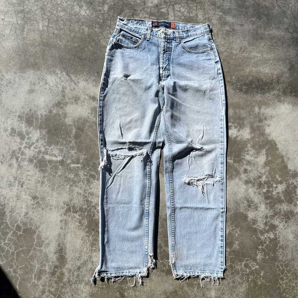 Levi's × Made In Usa × Vintage Vintage 90’s light… - image 1