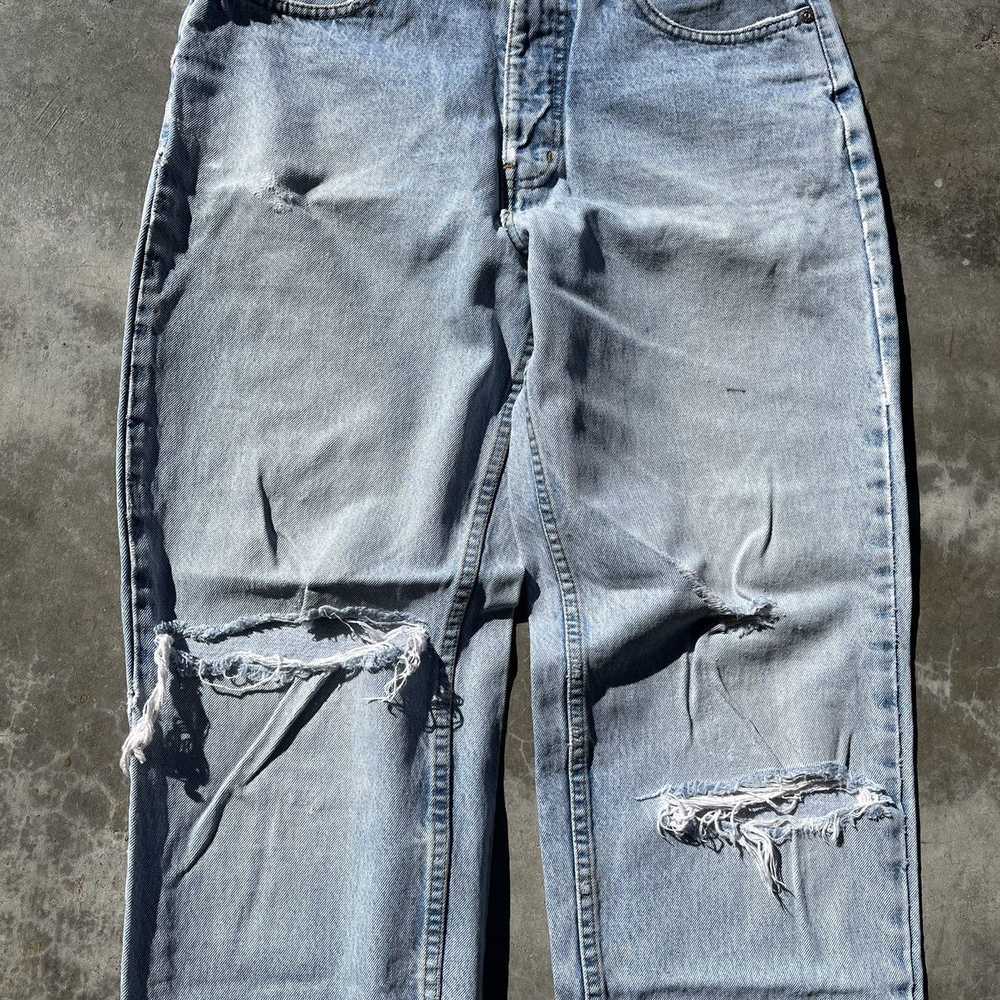 Levi's × Made In Usa × Vintage Vintage 90’s light… - image 3