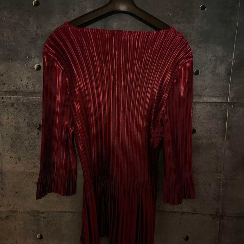 Vintage pleated shape pullover - image 4