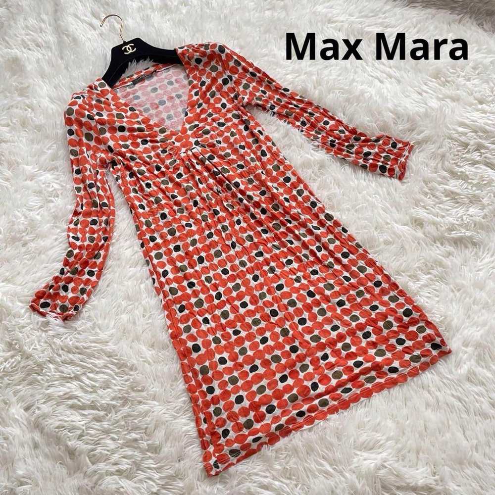 Max Mara Dress Tunic Dot S - image 1