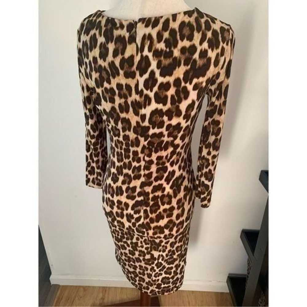 Jennifer Lopez animal print dress size s - image 3