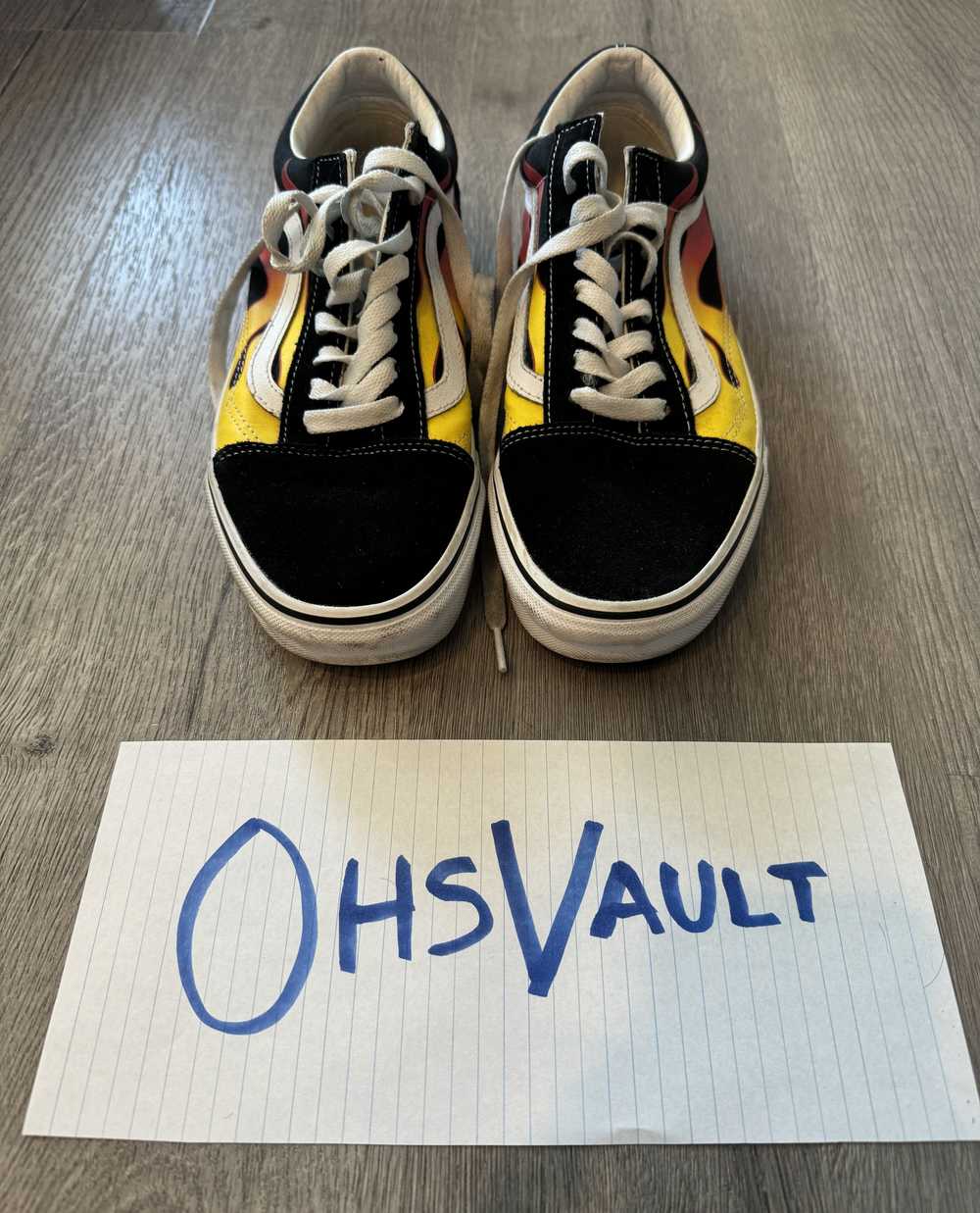 Vans Vans Old Skool Classic Flames Low 8.5 - image 7