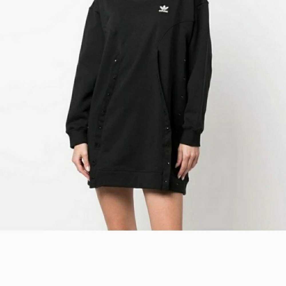 Adidas Originals sweatshirt dress adjustable snap… - image 3