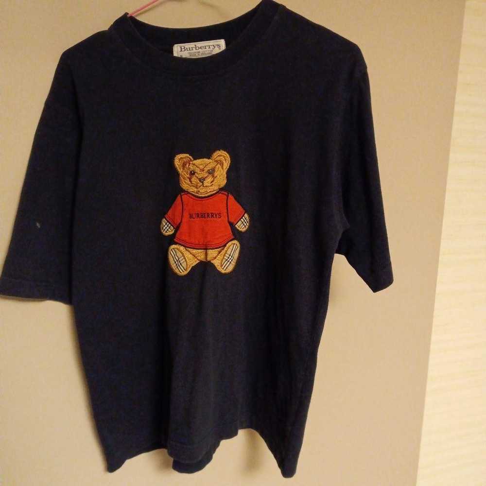 Burberrys T-shirt Made in England Teddy Bear - image 1