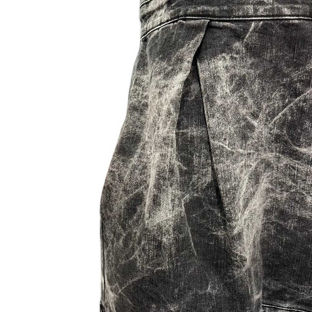 Vintage Y2K French Connection Denim Charcoal Gray… - image 12