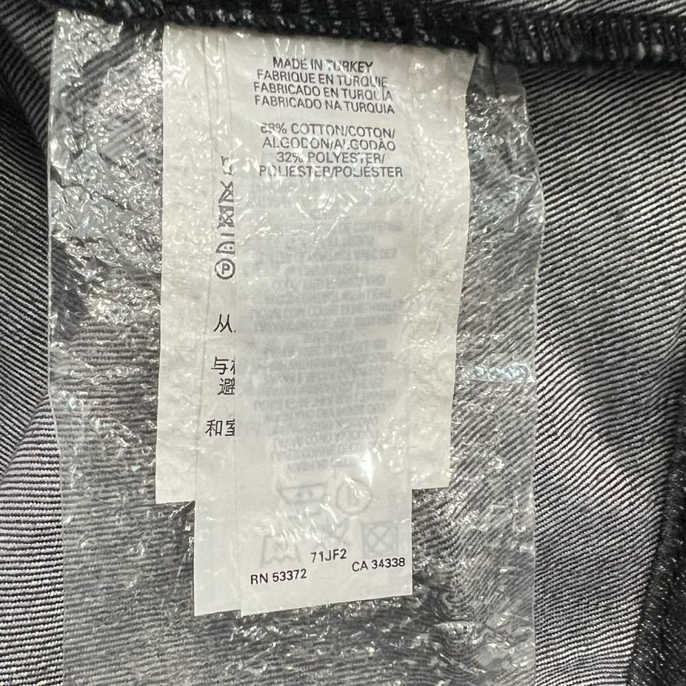 Vintage Y2K French Connection Denim Charcoal Gray… - image 7