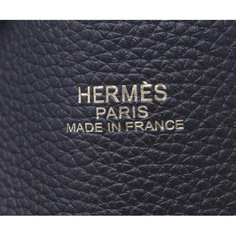 Hermès Double sens leather handbag - image 7