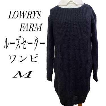 LOWRYS FARM Loose Knit Dress M - image 1