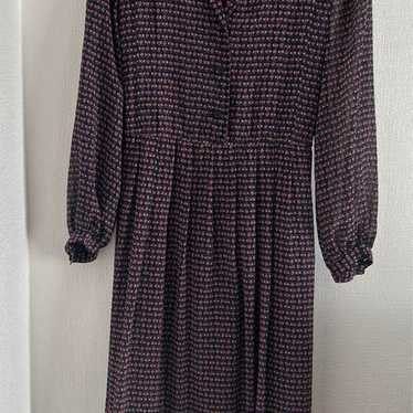 Long-sleeved dress, Size 9, Retro, Showa, Vintage