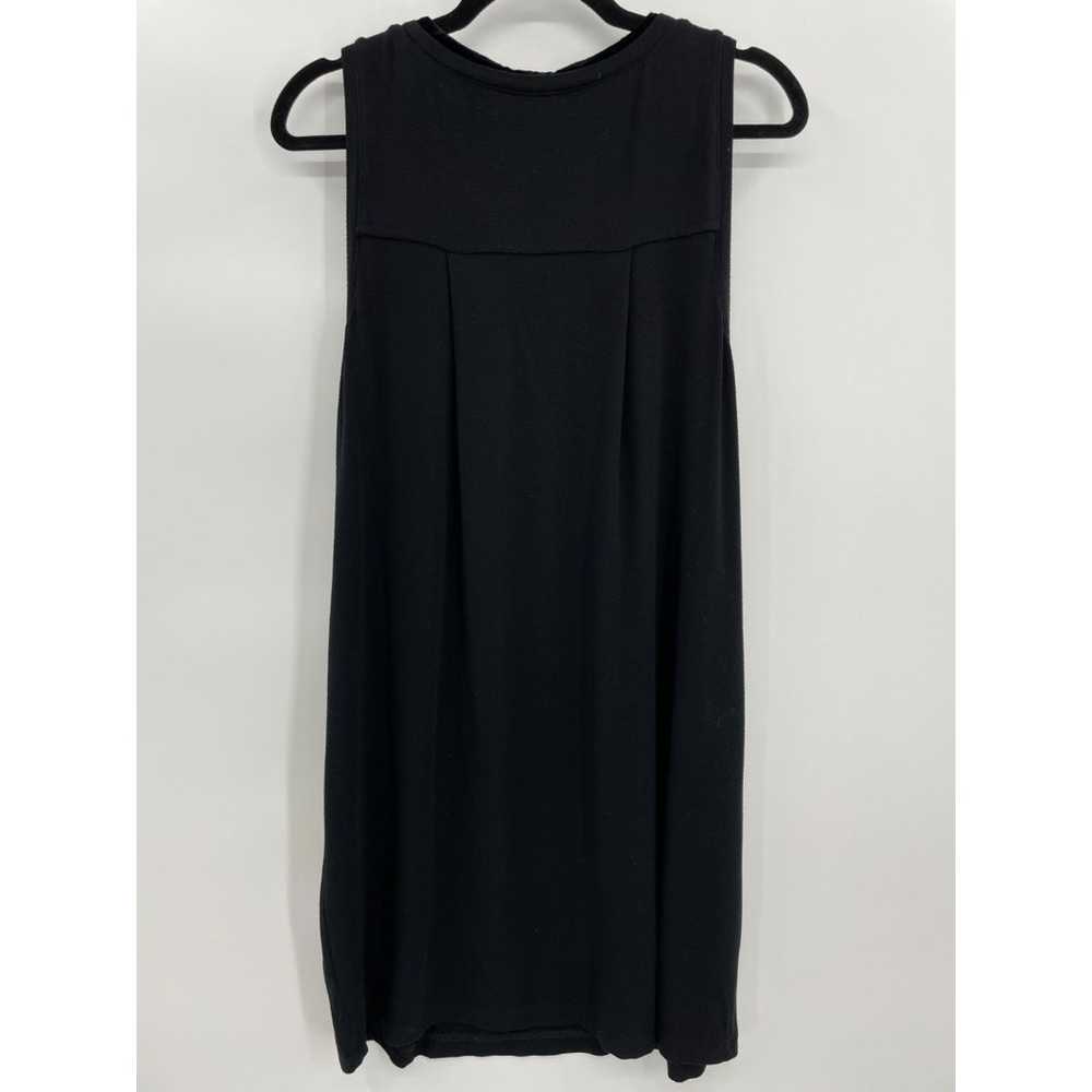 J. JILL Black Sleeveless Velvet Accent Collar Y2K… - image 2