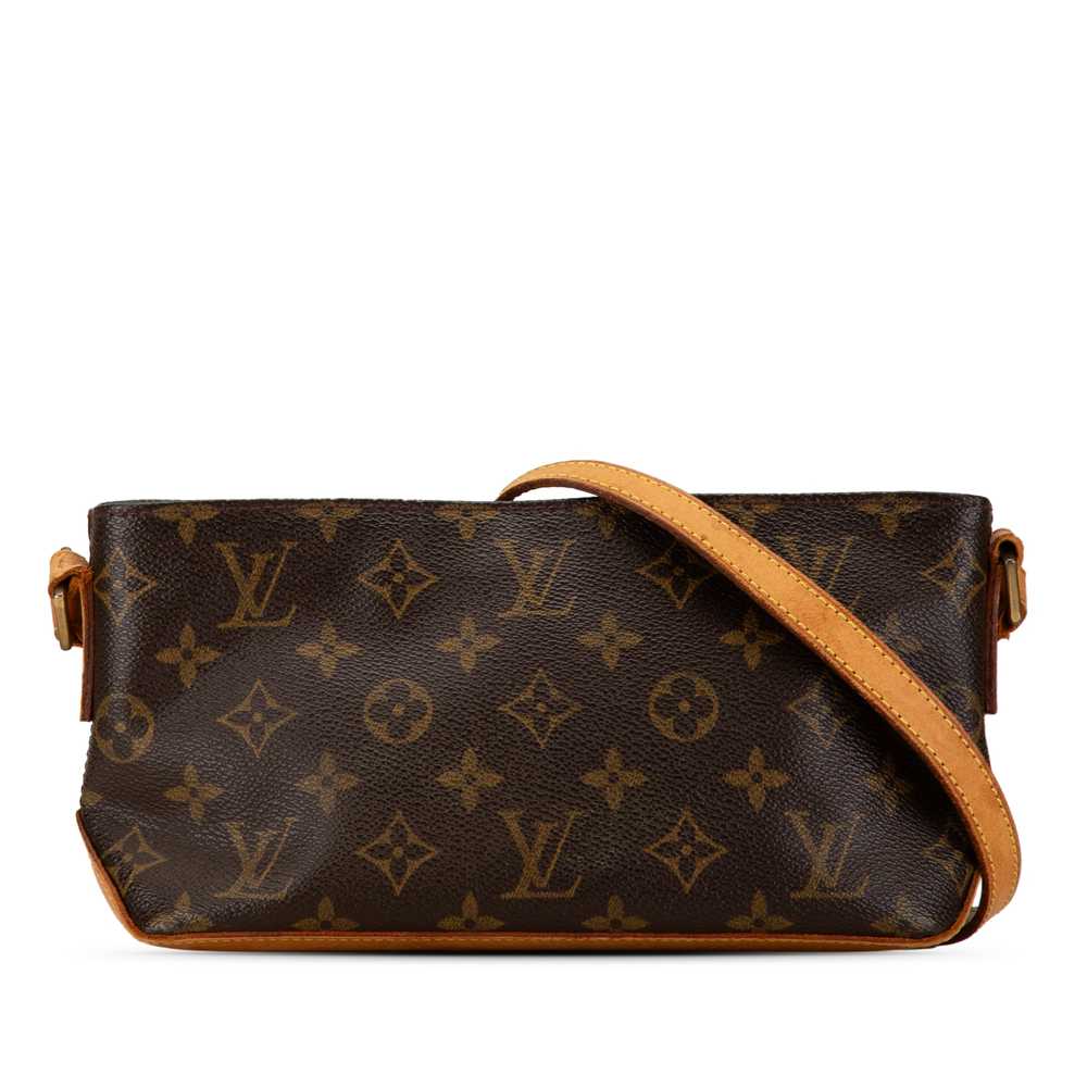 Brown Louis Vuitton Monogram Trotteur Crossbody B… - image 1