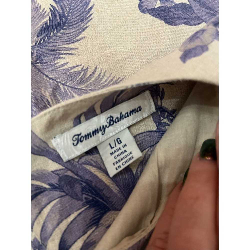 Tommy Bahama Dress Women Large Floral Linen Blend… - image 4