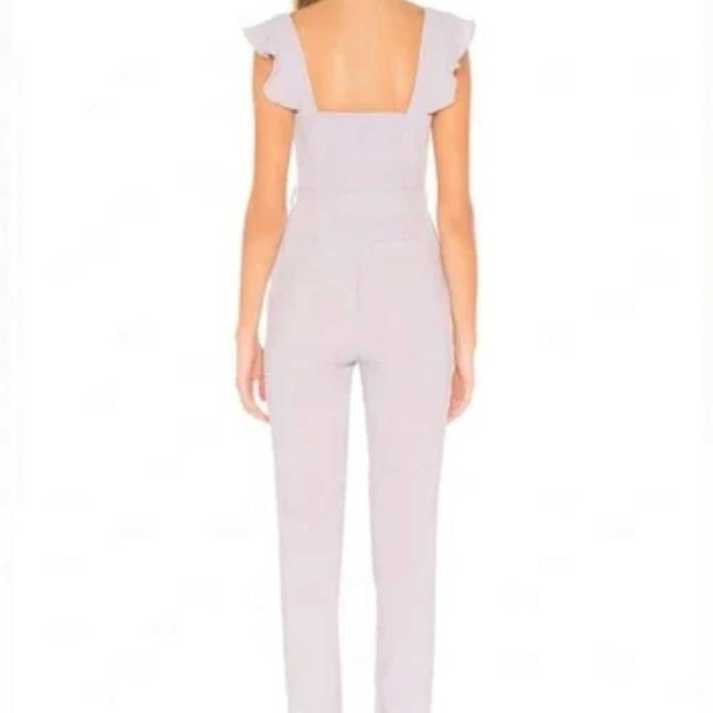 More to Come Gloria Flutter Jumpsuit in Lavender,… - image 2