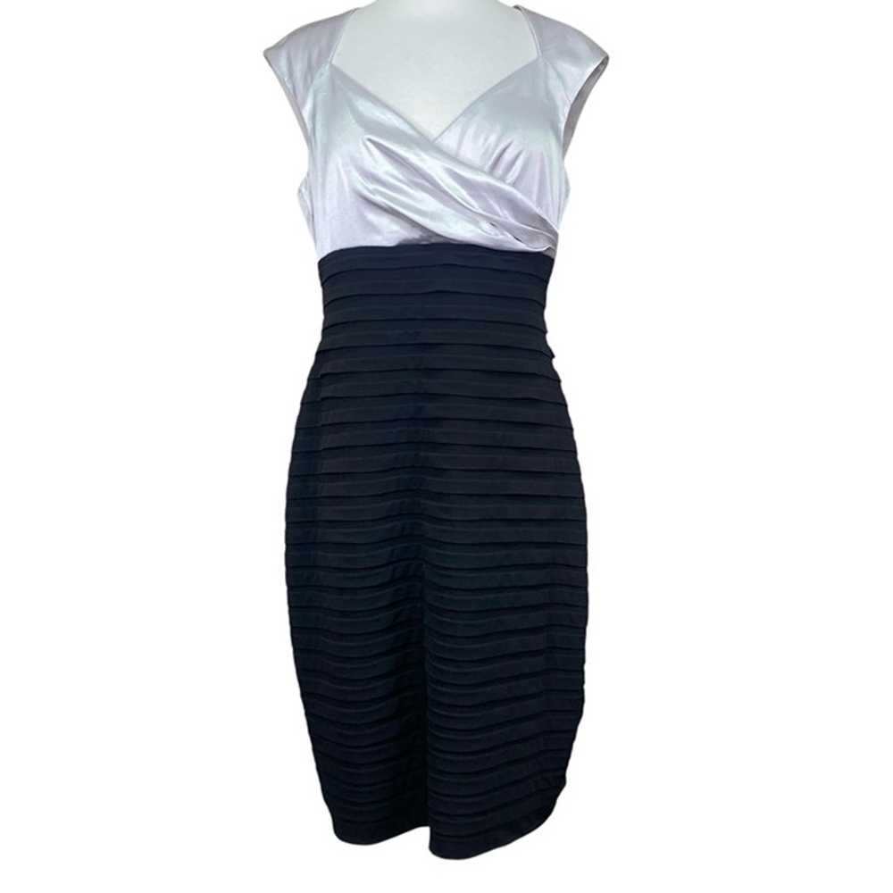 London Times Womens Banded Bodycon Dress Size 12 … - image 1