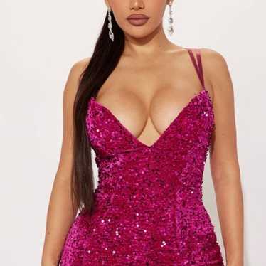 Beautiful long sequin dress