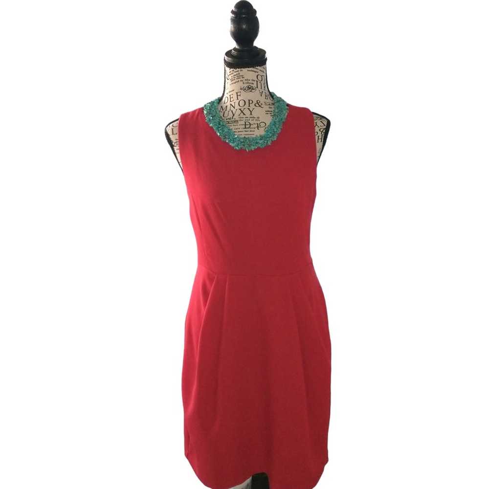 YA Los Angeles Red Dress Crisscross Open Back Lar… - image 6