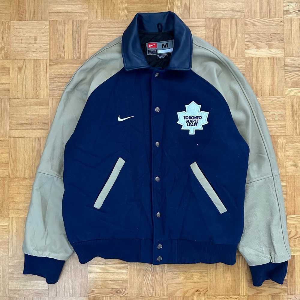 Nike Vintage Nike Toronto Maple Leafs NHL Varsity… - image 2