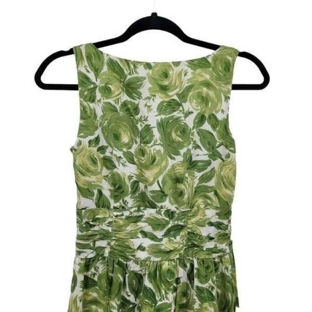 Ann Taylor Loft Dress Cotton Sleeveless Surplice … - image 9