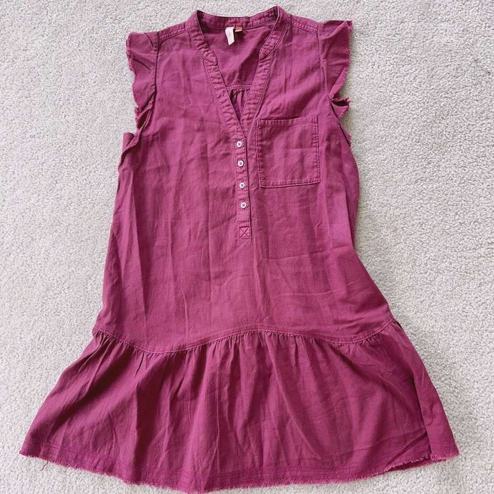 Pilcro Anthropologie Ladies Size S Raspberry Shor… - image 2