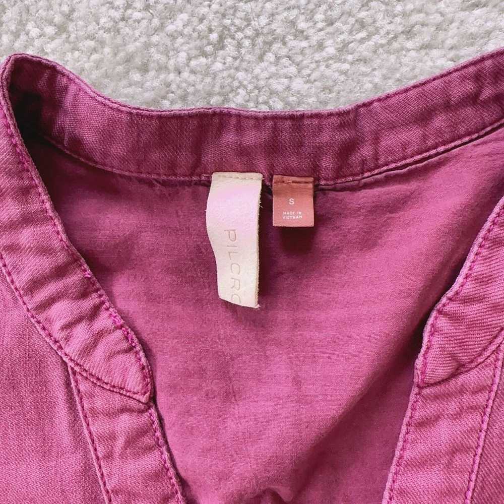 Pilcro Anthropologie Ladies Size S Raspberry Shor… - image 5