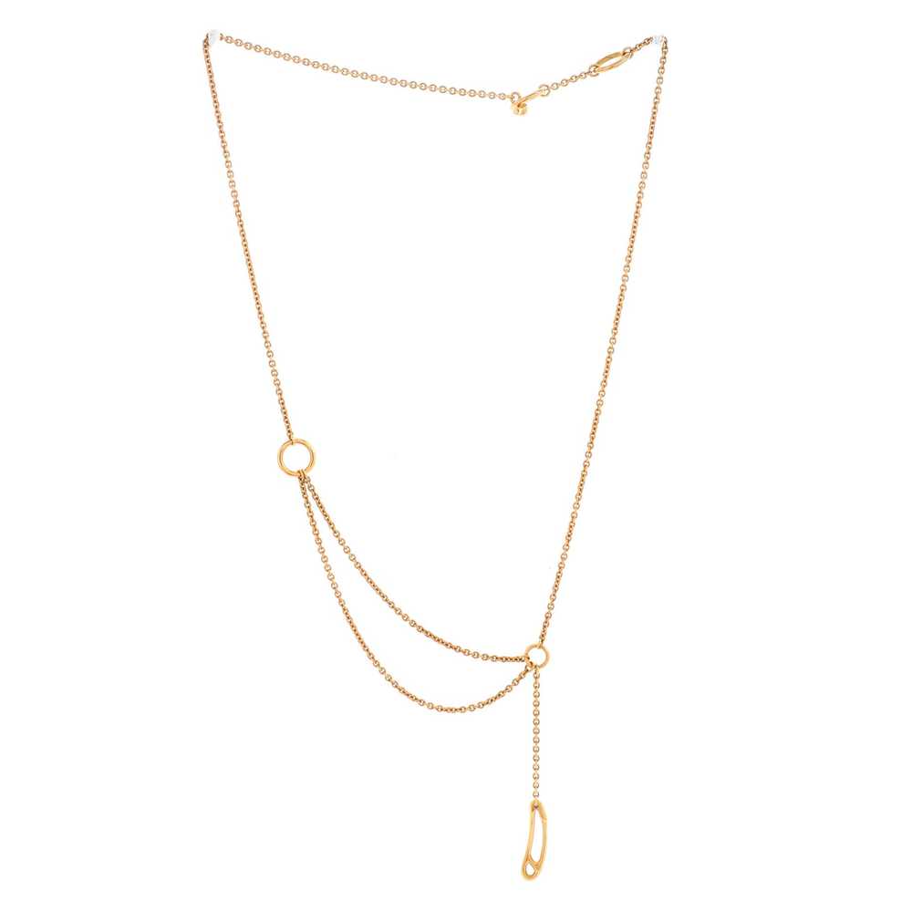 Hermes Chaine d'Ancre Punk Double Strand Necklace - image 3