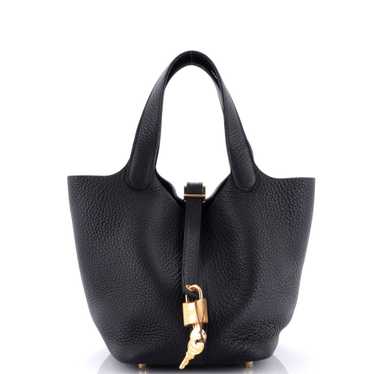 Hermes Picotin Lock Bag Clemence PM