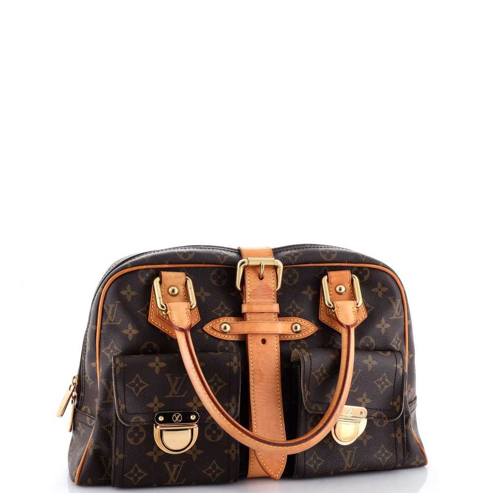 Louis Vuitton Manhattan Handbag Monogram Canvas GM - image 2