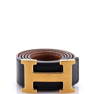 Hermes Constance Martelee H Reversible Belt Leath… - image 1