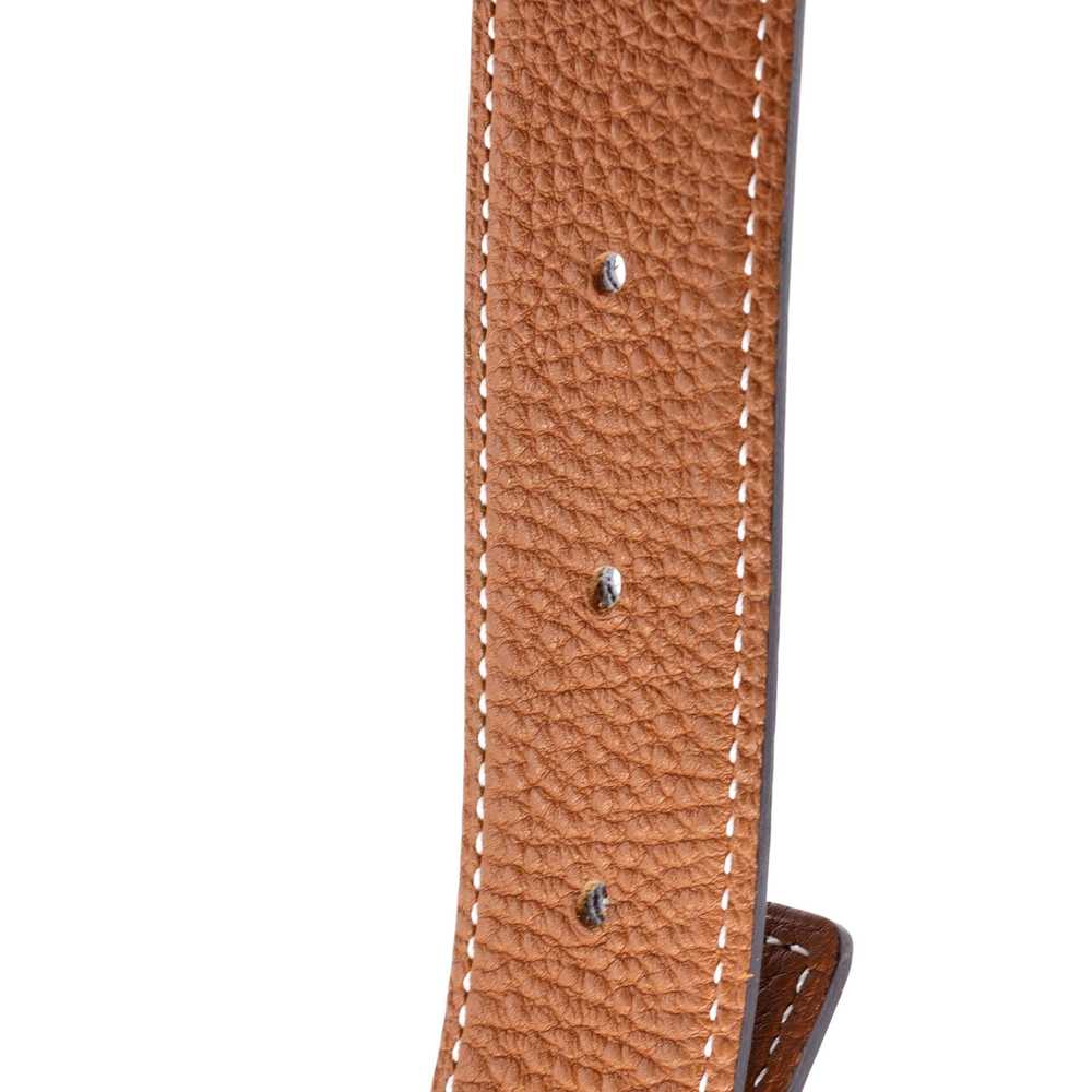 Hermes Constance Martelee H Reversible Belt Leath… - image 5