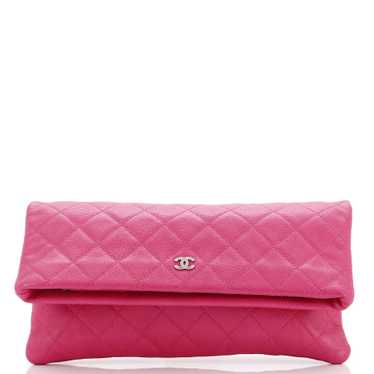 CHANEL Beauty CC Clutch Quilted Caviar