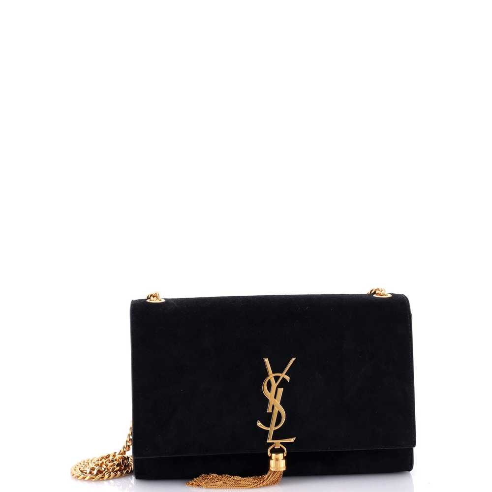 Saint Laurent Classic Monogram Tassel Crossbody B… - image 2