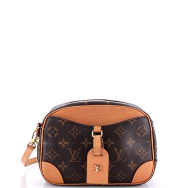 Louis Vuitton Deauville Handbag Monogram Canvas M… - image 1