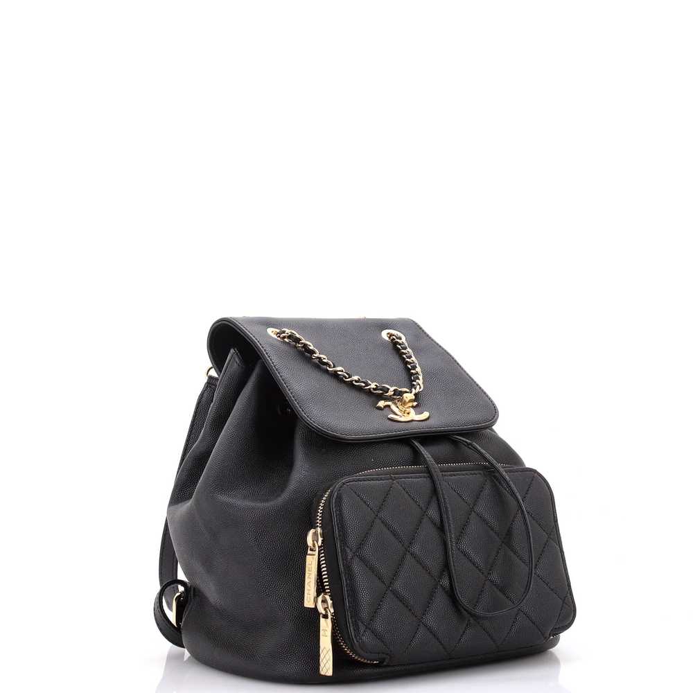 CHANEL Business Affinity Backpack Caviar Small - image 2