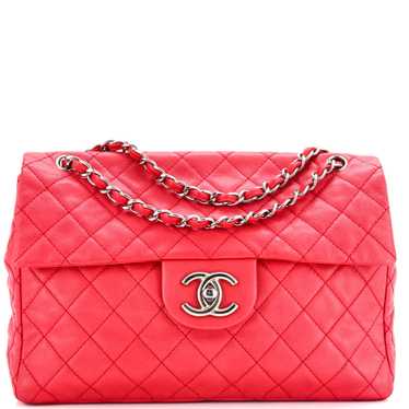 CHANEL Classic Soft Flap Bag Quilted Caviar Maxi