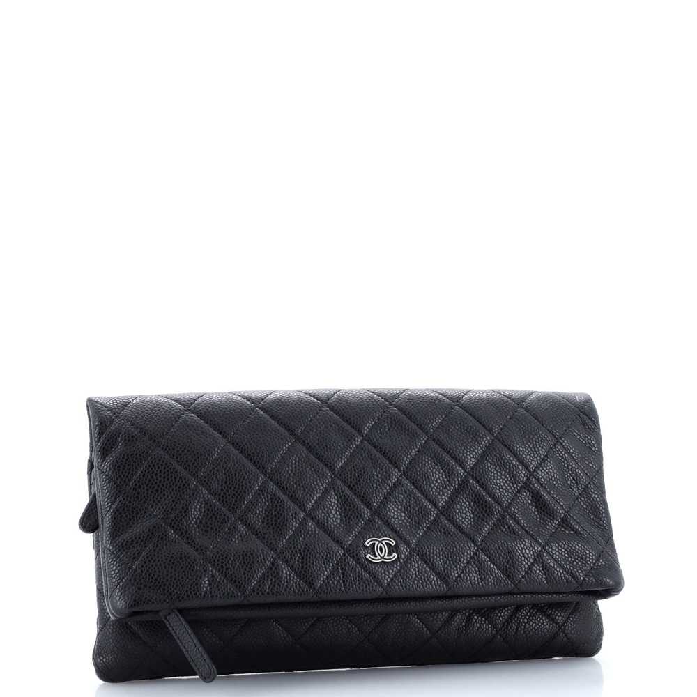 CHANEL Beauty CC Clutch Quilted Caviar - image 2