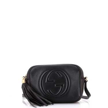 GUCCI Soho Disco Crossbody Bag Leather Small