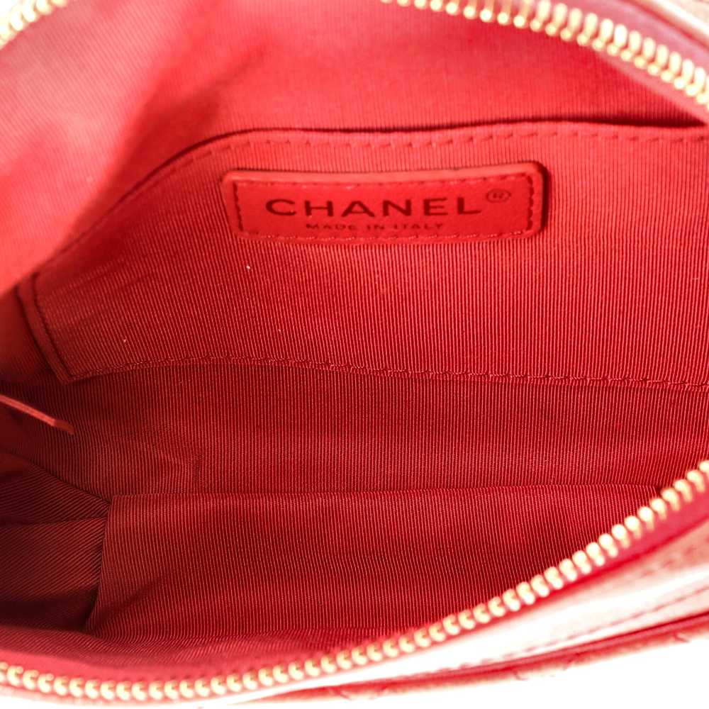 CHANEL Bi Classic Waist Bag Quilted Crumpled Calf… - image 5