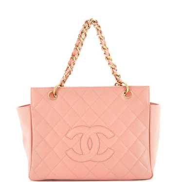 CHANEL Petite Timeless Tote Quilted Caviar