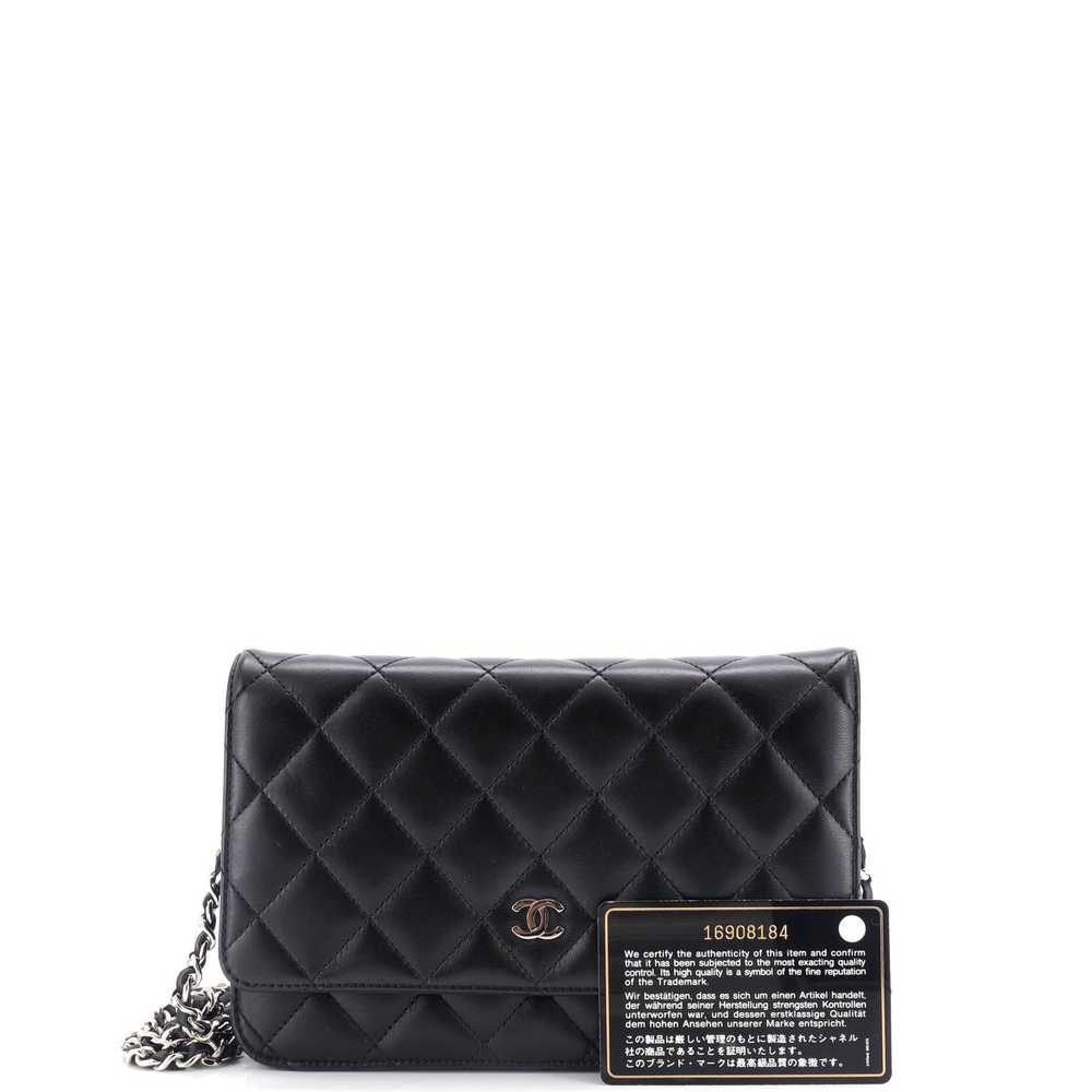 CHANEL Wallet on Chain Quilted Lambskin - image 2