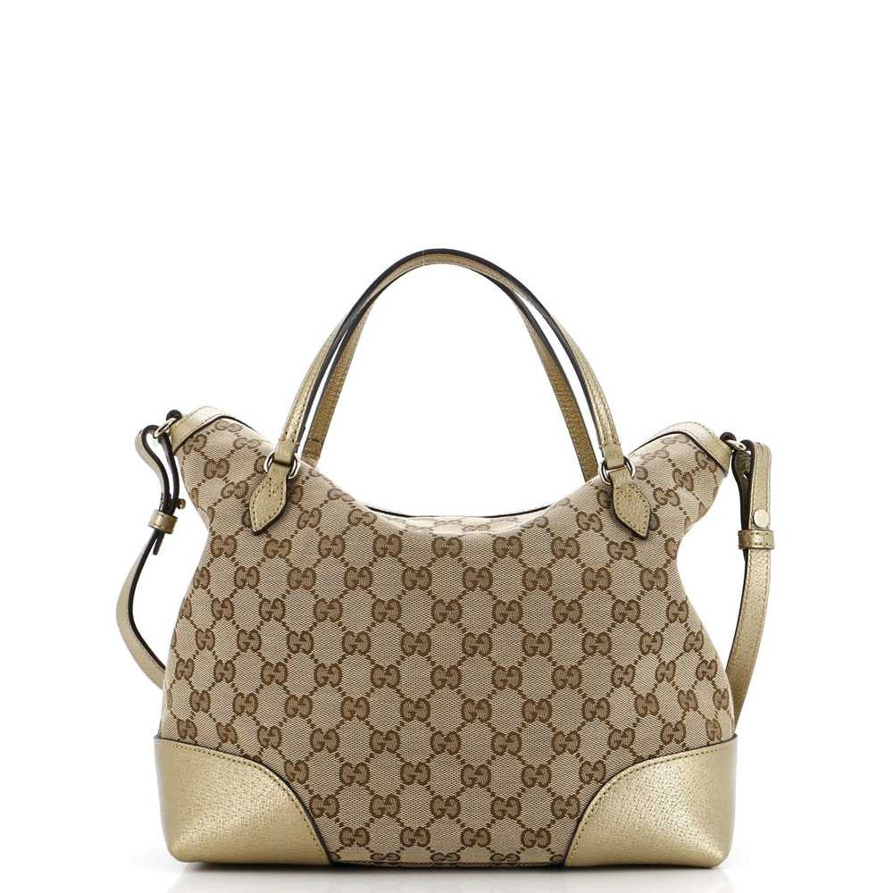 GUCCI Bree Convertible Top Handle Bag GG Canvas w… - image 3