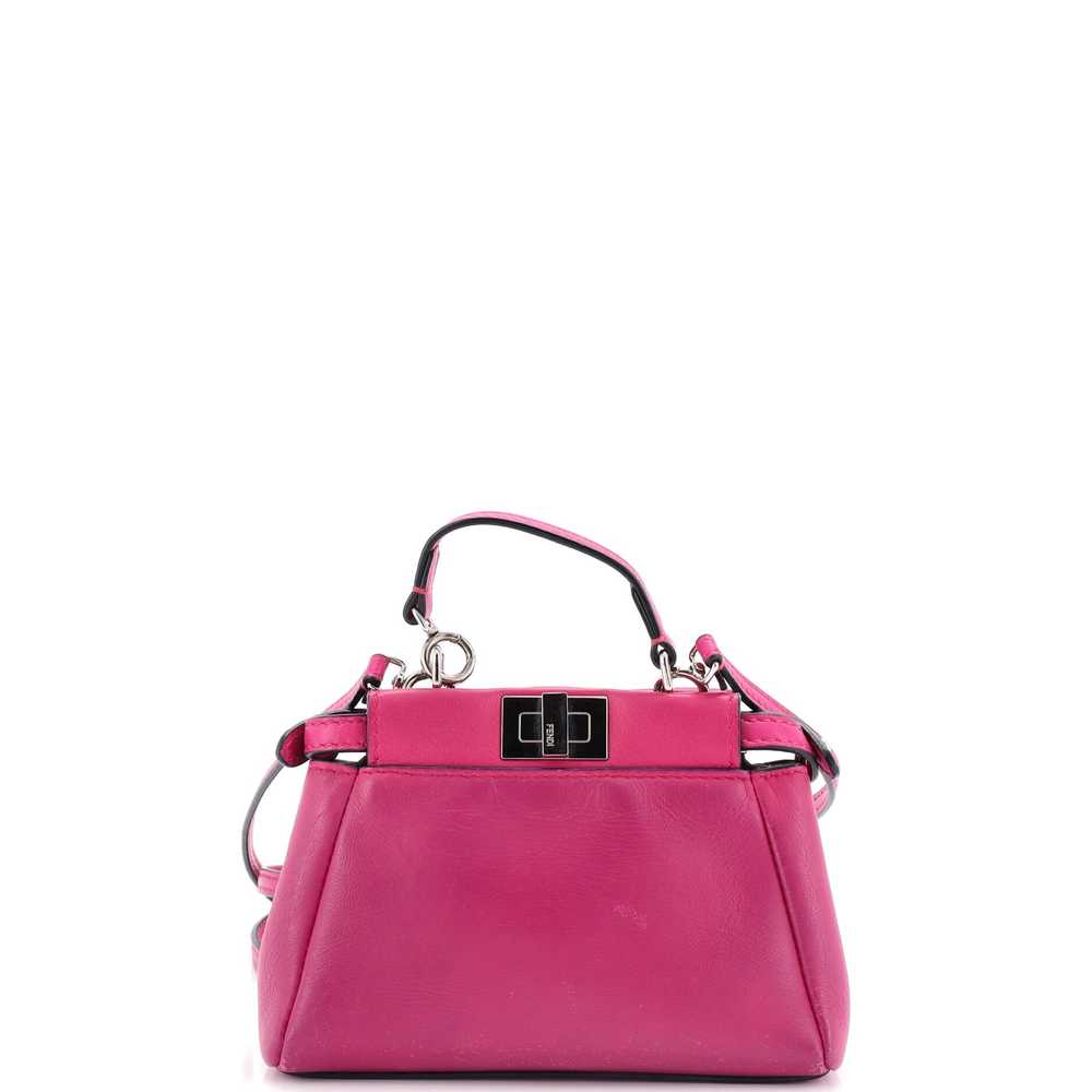 FENDI Peekaboo Bag Leather Micro - image 1